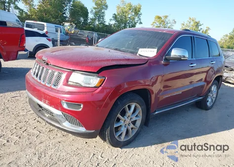 2014 Jeep Grand Cherokee Summit из США, поврежденный, VIN 1C4RJFJG0EC466486